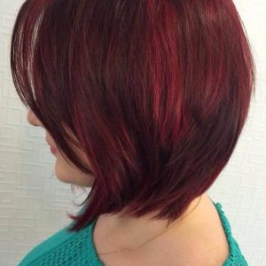 couleur et coupe courte femme